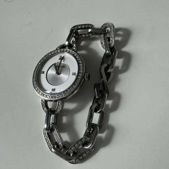 Swarovski Aila White Bracelet Watch - Picture 5 of 5